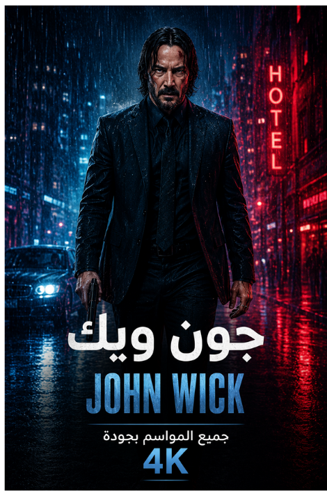 جون ويك John Wick جميع الأجزاء 4K