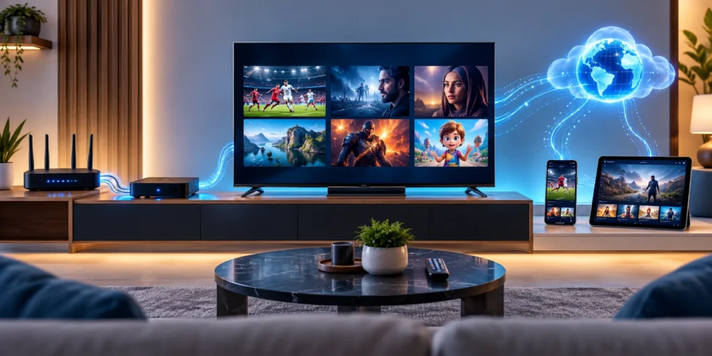 الفرق بين IPTV وOTT وStreaming